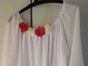 Rochie Agnessa albă — miniatura 5