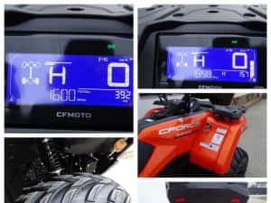 ATV CF MOTO 520 L ‼️X5 EURO 5‼️2026 ‼️380 KM‼️4x4 — miniatura 7