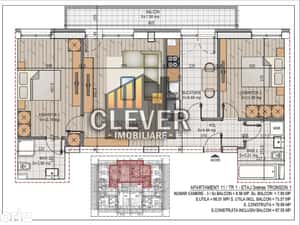 Direct Dezvoltator: 3 Camere, Compartimentare Ideală, Pallady — miniatura 6