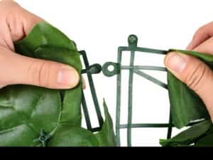 Gard rulou artificial verde cu frunze iedera 300x100cm protectie vant/ soare — miniatura 10