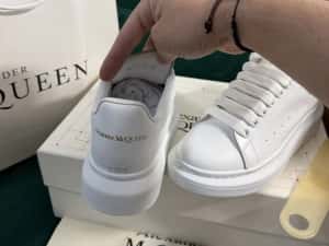 Adidasi Alexander McQueen piele naturala 100% Full Box colectie noua — miniatura 7