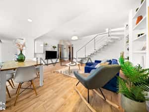 Penthouse de lux pe 2 nivele cu 4 terase in Buna Ziua!