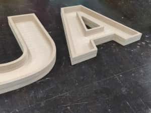 Litere din licheni decorativi - logo companii — miniatura 6