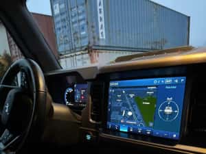 2023 Ford Bronco Outerbanks 4x4 Cyber Orange custom  stare impecabila — miniatura 7