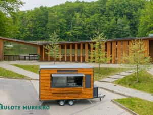 Rulota comerciala,CAFENEA,FAST FOOD, food truck, MODERN ,UNIC ,lemn !! — miniatura 10