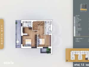 Duplex 3 camere cu 3 bai | Bloc Finalizat langa Metrou Teclu — miniatura 6