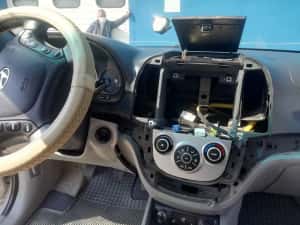 Navigatie Android Hyundai Santa Fe Waze YouTube GPS BT Casetofon — miniatura 8