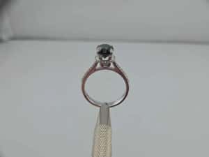 Inel aur 18k cu diamante naturale 1,82 kt — miniatura 5