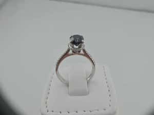 Inel aur 18k cu diamante naturale 1,82 kt — miniatura 10