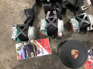 Porsche Cayenne 7p 9y Panamera 970 971 kit airbag volan / centuri — miniatura 3