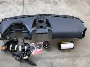 Porsche Cayenne 7p 9y Panamera 970 971 kit airbag volan / centuri — miniatura 4