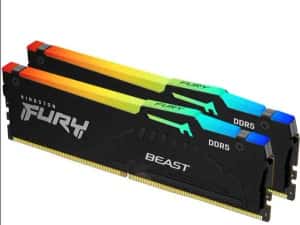Memorii Kingston FURY Beast RGB EXPO, 32GB (2x16GB) DDR5, 6000MT/s, CL36, Dual Channel — miniatura 5