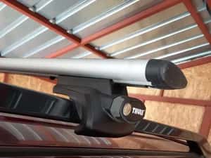 SET BARE transversale aluminiu THULE WING BAR cu sistem de prindere THULE RAPID SYSTEM 757,PAJERO — miniatura 2