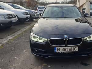 BMW 318 Berlină, Diesel, 150 CP, 2017, Negru — miniatura 2
