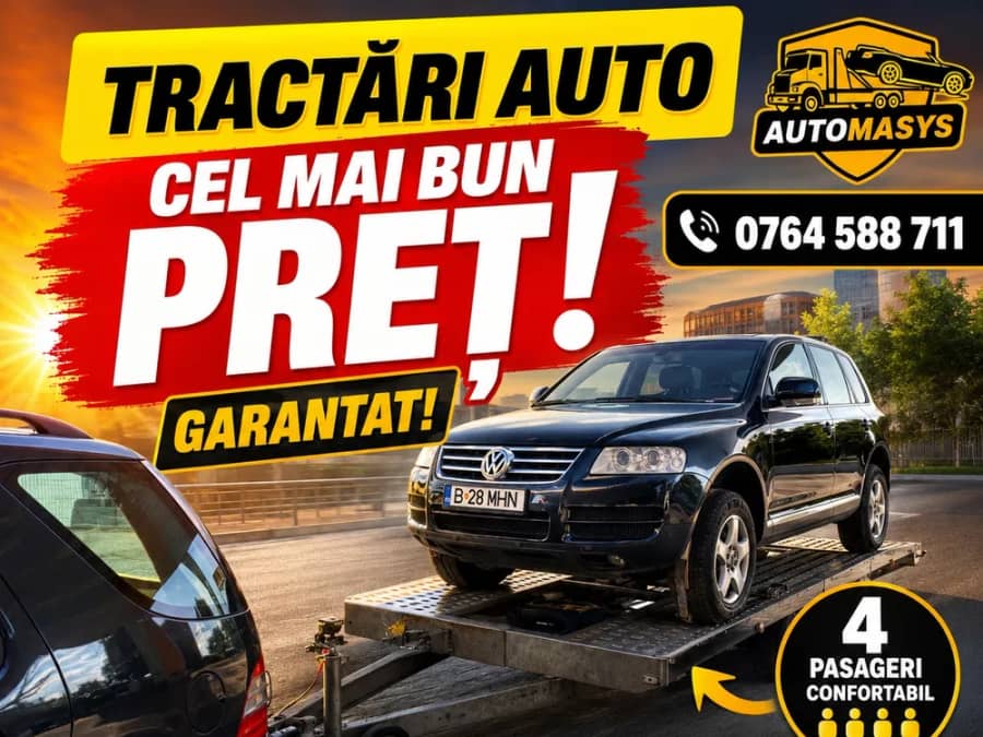 Tractări Auto non-stop / Asistență Rutieră / Platformă Auto — fotografie 1 din 10