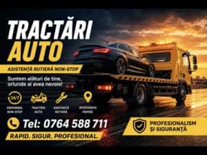 Tractări Auto non-stop / Asistență Rutieră / Platformă Auto — miniatura 3