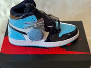 Air Jordan 1 Retro UNC Patent Full Box Verificare Colet — miniatura 2