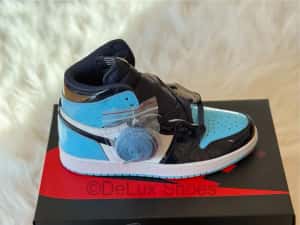 Air Jordan 1 Retro UNC Patent Full Box Verificare Colet — miniatura 3