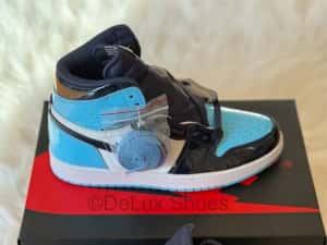 Air Jordan 1 Retro UNC Patent Full Box Verificare Colet — miniatura 4