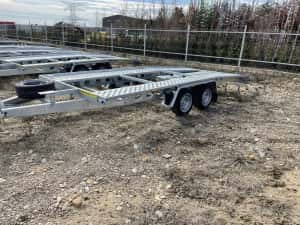 New 2026 Trailer auto 4m - 5m-6m-8,5m Platforma Slep Remorca Auto Noi — miniatura 5
