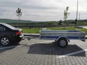 Remorca Vesta ATV & Marfuri,  232(250)*135 Cm/750 kg! CIV RAR, Roata sust+ NUMAR : GRATUIT — miniatura 2