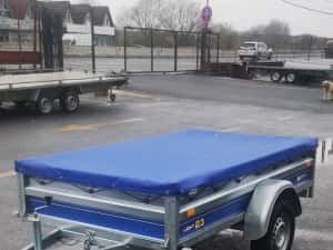 Remorca Vesta ATV & Marfuri,  232(250)*135 Cm/750 kg! CIV RAR, Roata sust+ NUMAR : GRATUIT — miniatura 4