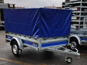 Remorca Vesta ATV & Marfuri,  232(250)*135 Cm/750 kg! CIV RAR, Roata sust+ NUMAR : GRATUIT — miniatura 8