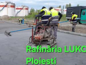 Turnare Beton / ciment cu elicopter și cuart