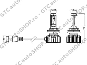 becuri led hb4 osram night breaker omologate rar — miniatura 6