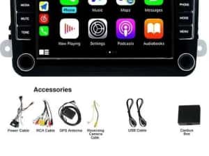 4G Carplay Skoda Octavia Fabia Superb Seat Leon Altea Toledo Navigatie — miniatura 4