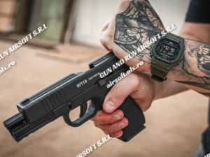 Pistol Glock ~ ORIGINAL !! 5 JOULI ! ~ Cel Mai Puternic + Bile | Pusca — miniatura 3