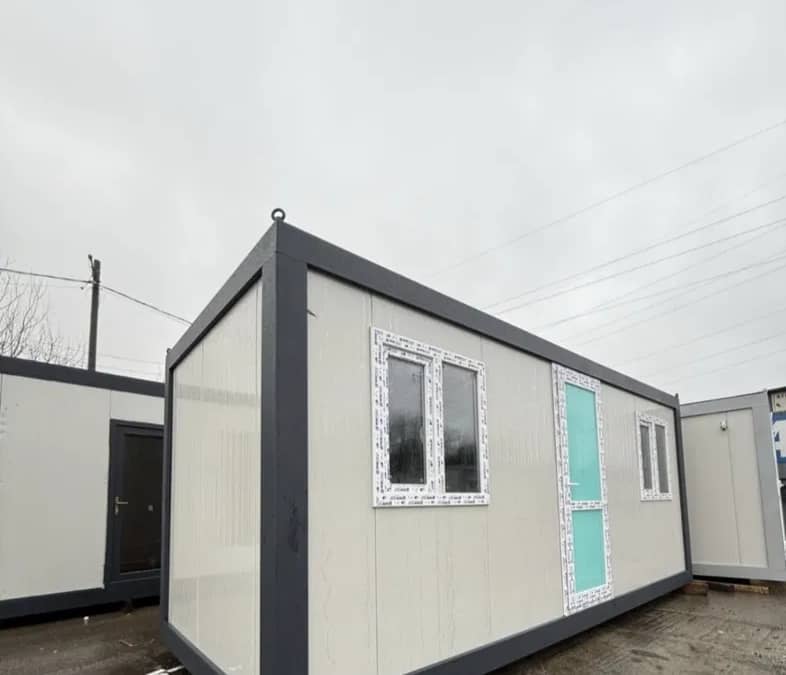Vand containere modulare container modular santier birou vitrina grup sanitar cafenea la pret foarte bun — fotografie 1 din 10