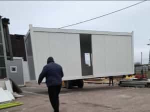 Vand containere modulare container modular santier birou vitrina grup sanitar cafenea la pret foarte bun — miniatura 5
