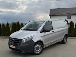 Mercedes Vito-2017-116 Cdi //2.2  163 cai//Webasto/ Ac/ navi/ Bt/ comenzi volan/ cârlig/ 3 locuri/ dubă — miniatura 3