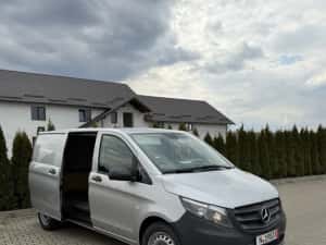 Mercedes Vito-2017-116 Cdi //2.2  163 cai//Webasto/ Ac/ navi/ Bt/ comenzi volan/ cârlig/ 3 locuri/ dubă — miniatura 10