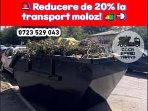 Moloz containere transport gunoi moluz tomberon skip haba urgent