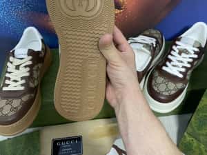 Adidasi Gucci GG piele naturala 100% Full Box colectie noua — miniatura 6