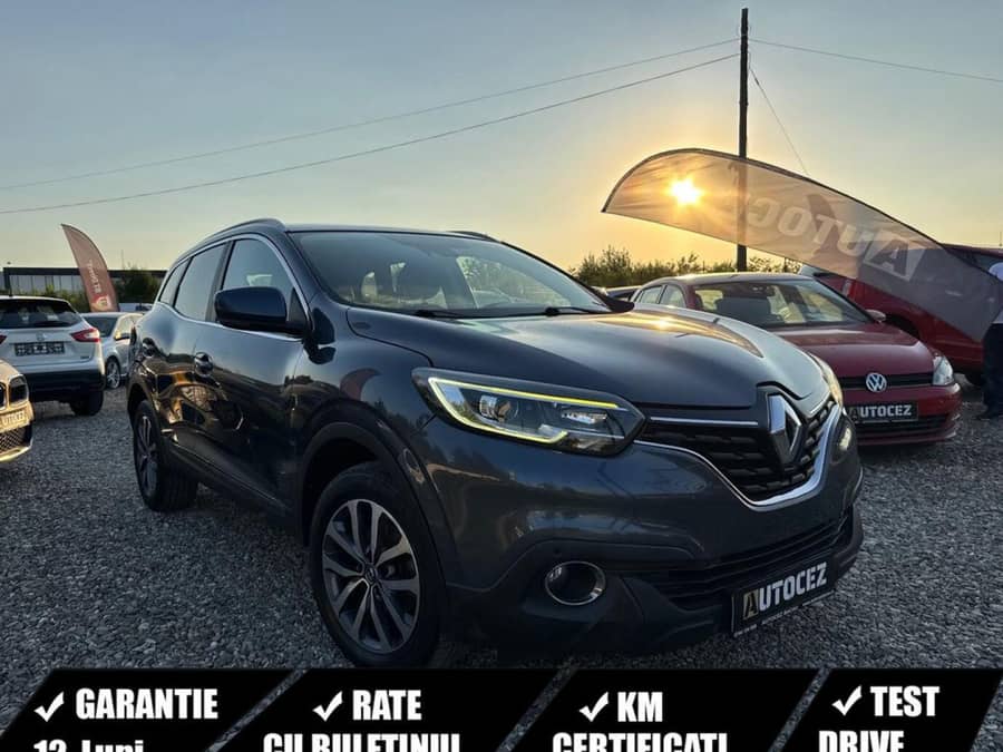 Renault Kadjar 2016 Diesel 1.5 dCi E6-Pret 9990 €-RATE FIXE !! — fotografie 1 din 7