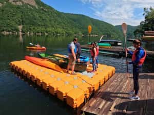 Ponton lansare caiac la apa in siguranta — miniatura 3