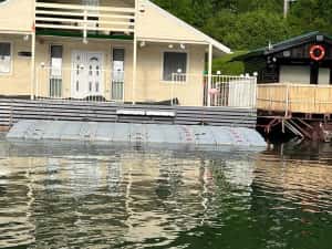 Ponton lansare caiac la apa in siguranta — miniatura 5