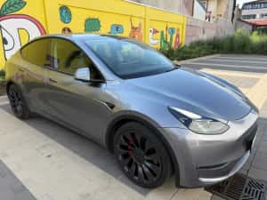Tesla Model Y Performance AWD / 2023 / pompa de caldura / TVA deductibil / garantie — miniatura 6