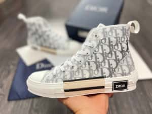 Adidasi D I O R Essentials B23 HIGH-TOP Tenesi Premium din Piele NOI — miniatura 9