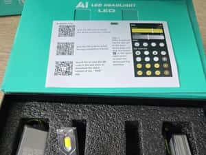 Set Becuri LED H1 H4 H7 H8 H11 HB3 HB4 250W 39.000Lm Aplicatie Flash — miniatura 8