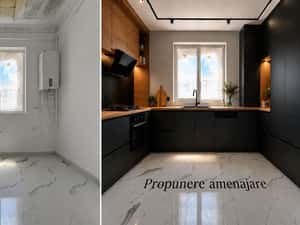 Studio premium in Militari Residence 43.81 mp incalzire pardoseala — miniatura 6