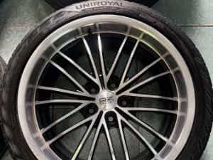 Roti/ jante aliaj R18 OZ Racing 5x112 Audi VW Passat CC B6 B7 B8 235/40/18 vara — miniatura 3