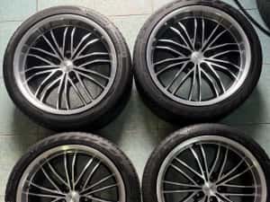 Roti/ jante aliaj R18 OZ Racing 5x112 Audi VW Passat CC B6 B7 B8 235/40/18 vara — miniatura 5