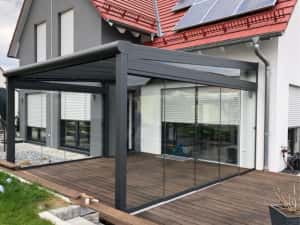 Pergole si terase fixe sau retractabile la comanda — miniatura 2