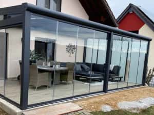 Pergole si terase fixe sau retractabile la comanda — miniatura 4