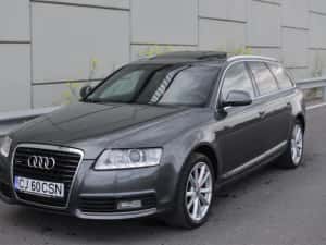 AUDI A6 S LINE EURO 5 webasto alacantara trapa 8 roti unic proprietar — miniatura 10