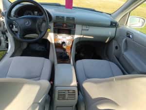 Mercedes C200 2.2 122cp Diesel W203 Facelift, manuală, interior gri, import Belgia — miniatura 8